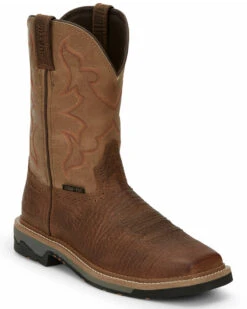 Justin Men's Carbide Western Work Boots - Composite Toe