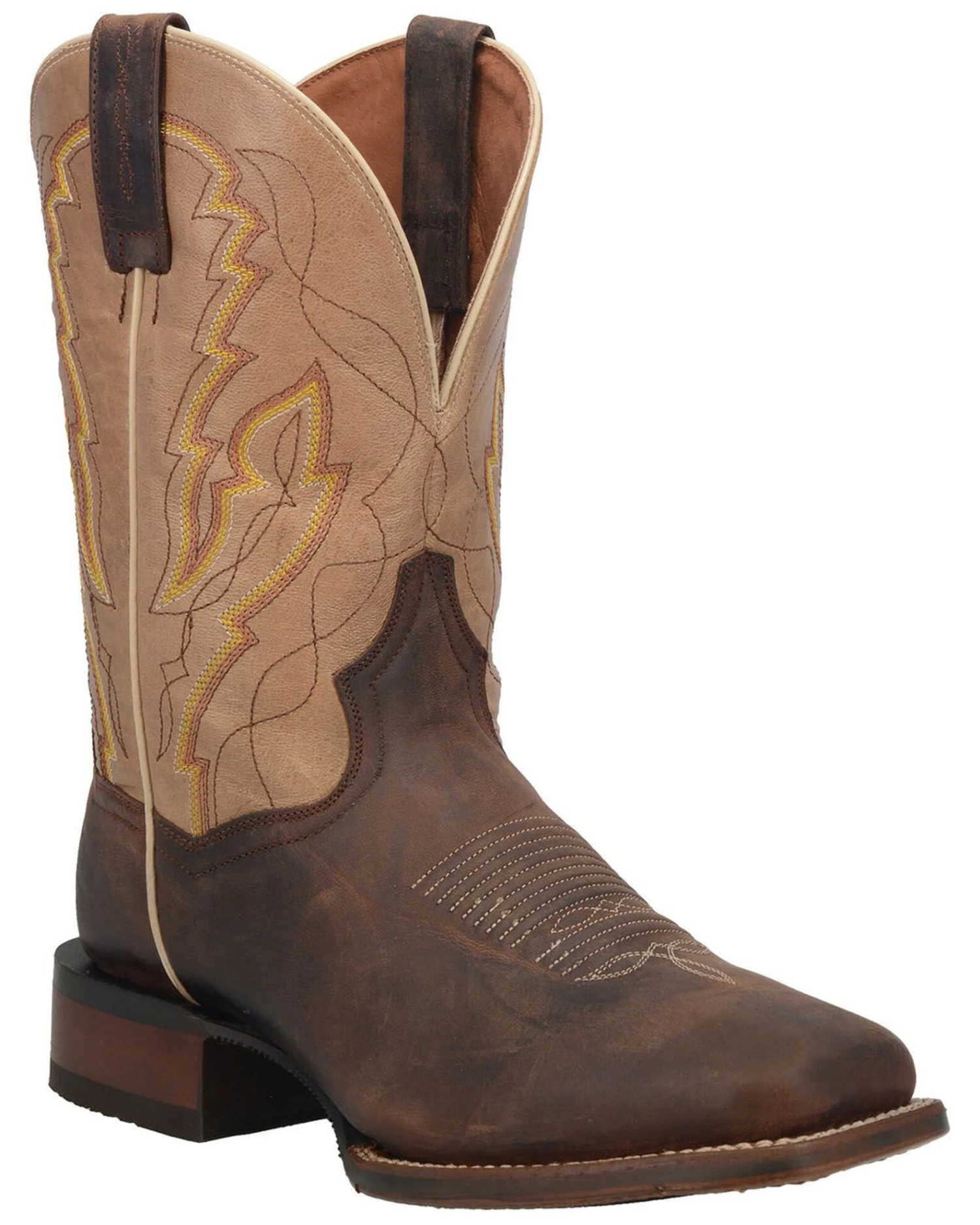 Dan Post Men's Garrison Western Performance Boots - Broad Square Toe 1 Dan Post Men's Garrison Western Performance Boots - Broad Square Toe