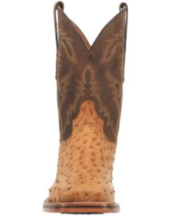 Dan Post Men's Kershaw Exotic Ostrich Skin Western Boots - Broad Square Toe 9 Dan Post Men's Kershaw Exotic Ostrich Skin Western Boots - Broad Square Toe -Western Denim Store 2000337937 280 P4