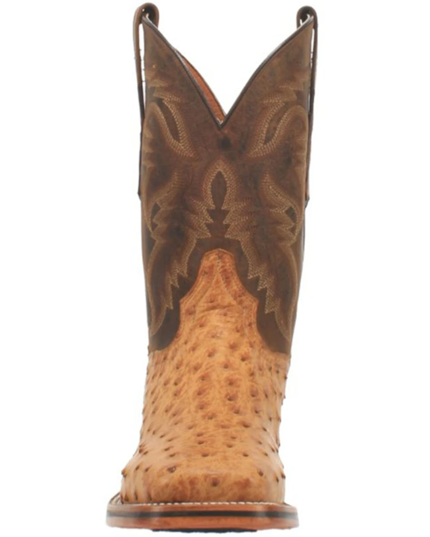 Dan Post Men's Kershaw Exotic Ostrich Skin Western Boots - Broad Square Toe 4 Dan Post Men's Kershaw Exotic Ostrich Skin Western Boots - Broad Square Toe - Image 4