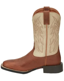 Justin Men's Canter Western Boots - Broad Square Toe -Western Denim Store 2000341633 200 P3