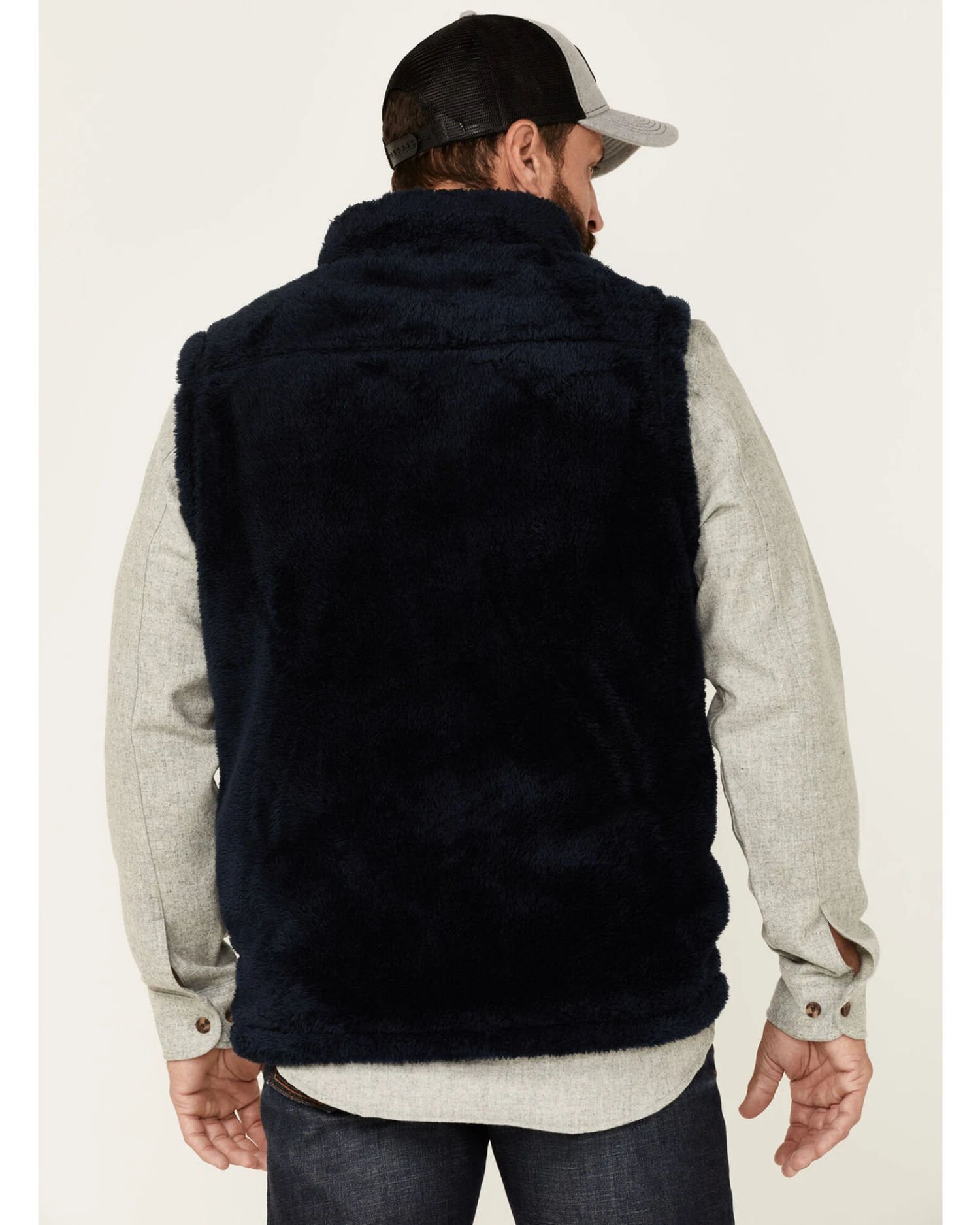 Moonshine Spirit Men's Kern Valley Faux Fur Zip-Front Fleece Vest 4 Moonshine Spirit Men's Kern Valley Faux Fur Zip-Front Fleece Vest - Image 4