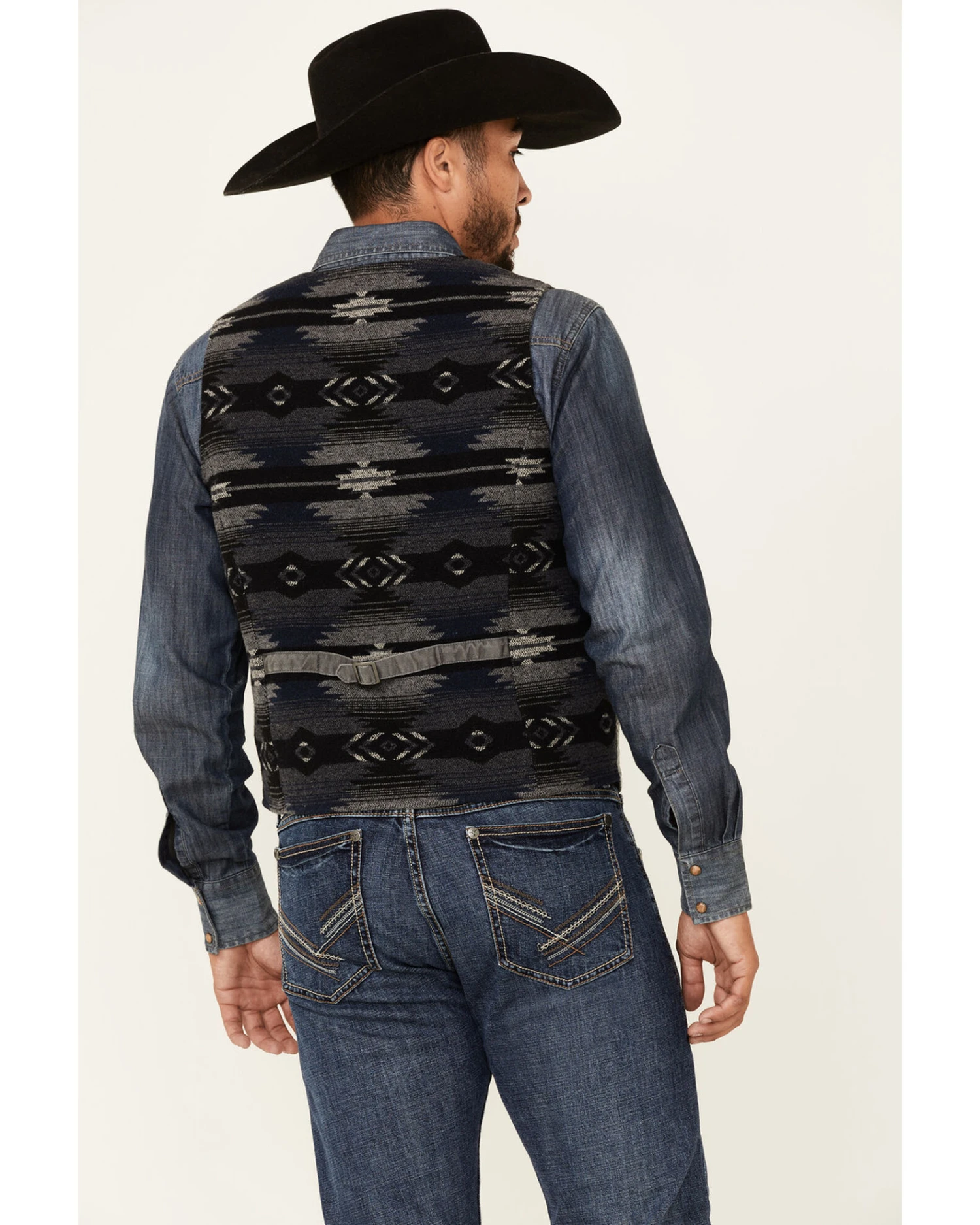 Outback Trading Co. Men's Iron Gray Sebastian Snap-Front Vest 4 Outback Trading Co. Men's Iron Gray Sebastian Snap-Front Vest - Image 4