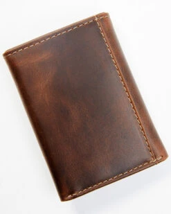 Cody James Men's Brown Tooled Trifold Leather Wallet -Western Denim Store 2000346692 200 P3