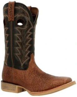 Durango Men's Walnut Western Performance Boots - Square Toe