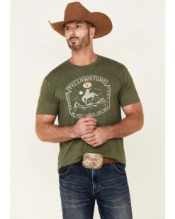 Paramount Network’s Yellowstone Men's Green Home Brand Graphic Short Sleeve T-ShirtÂ