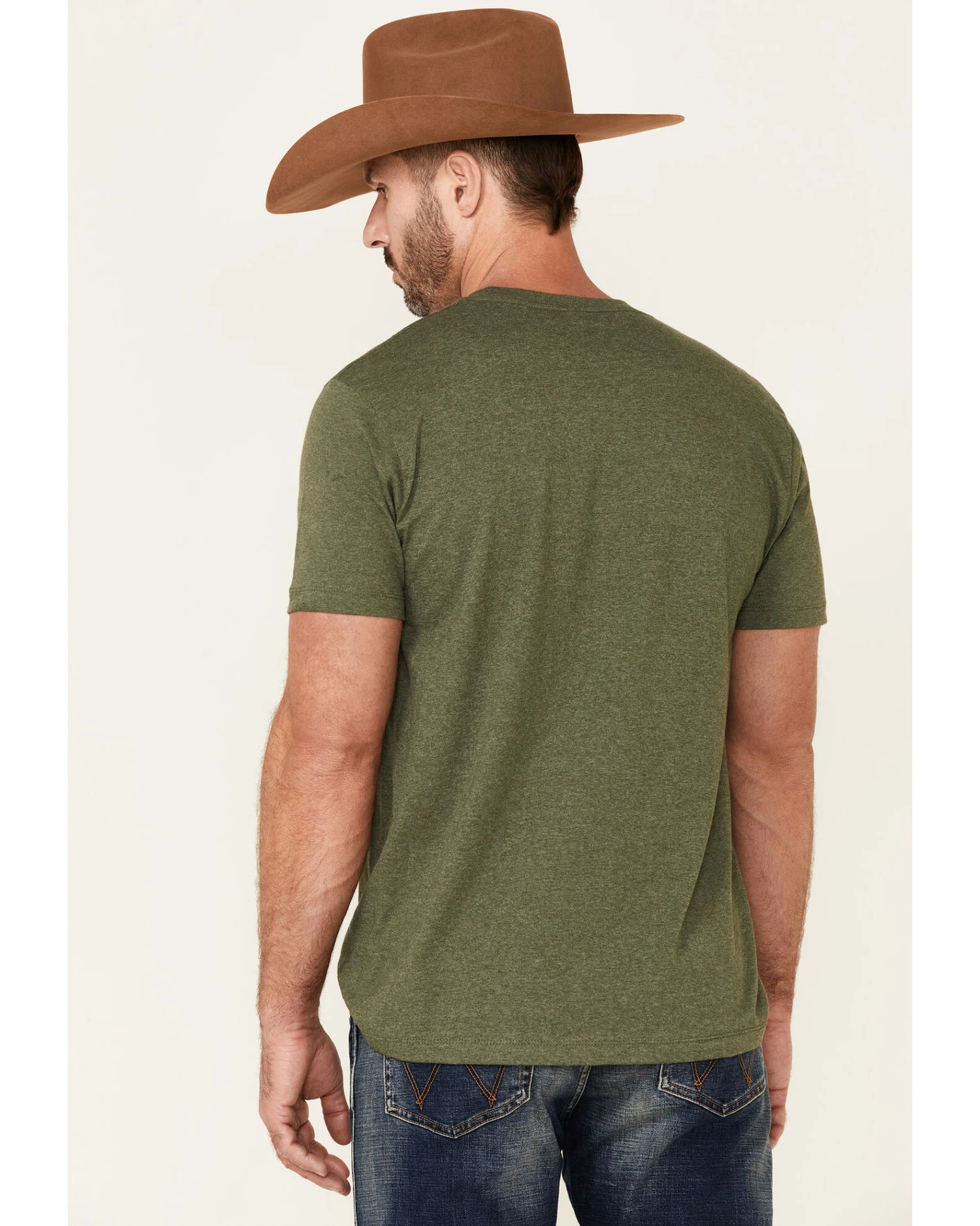 Paramount Network’s Yellowstone Men's Green Home Brand Graphic Short Sleeve T-Shirt 4 Paramount Network’s Yellowstone Men's Green Home Brand Graphic Short Sleeve T-Shirt - Image 4