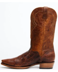 El Dorado Men's Rust Bison Western Boots - Snip Toe -Western Denim Store 2000350233 220 P3