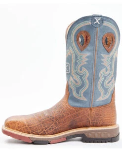 Twisted X Men's Brown Western Work Boots - Alloy Toe -Western Denim Store 2000350503 200 P3