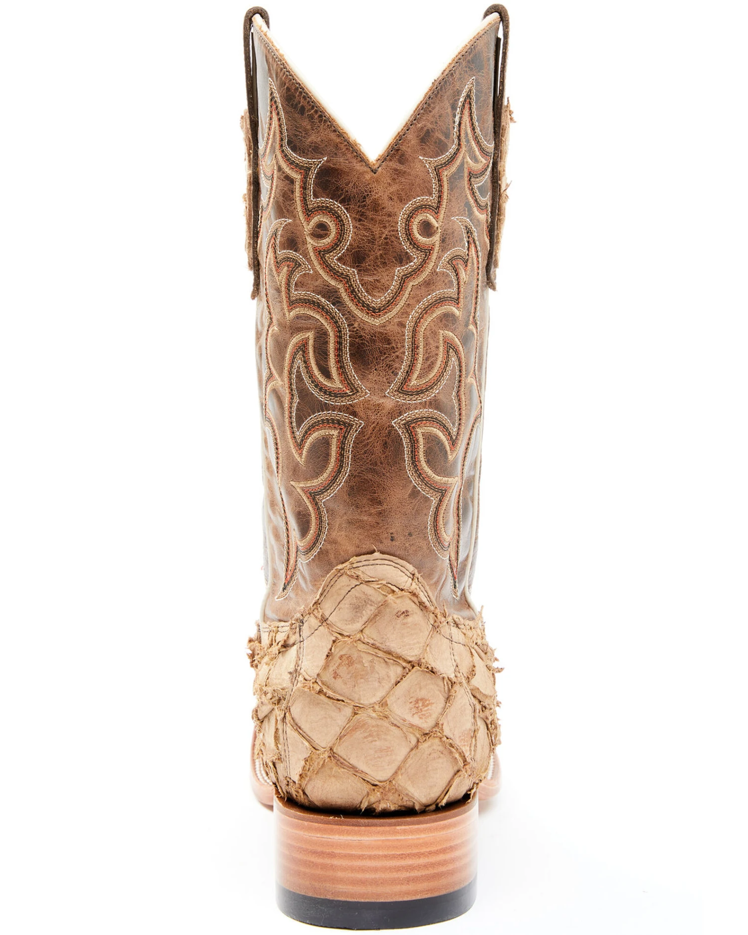 Cody James Men's Exotic Pirarucu Western Boots - Broad Square Toe 5 Cody James Men's Exotic Pirarucu Western Boots - Broad Square Toe - Image 5