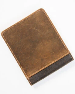 Cody James Men's Brown Ostrich Bifold Tooled Wallet -Western Denim Store 2000351827 200 P3