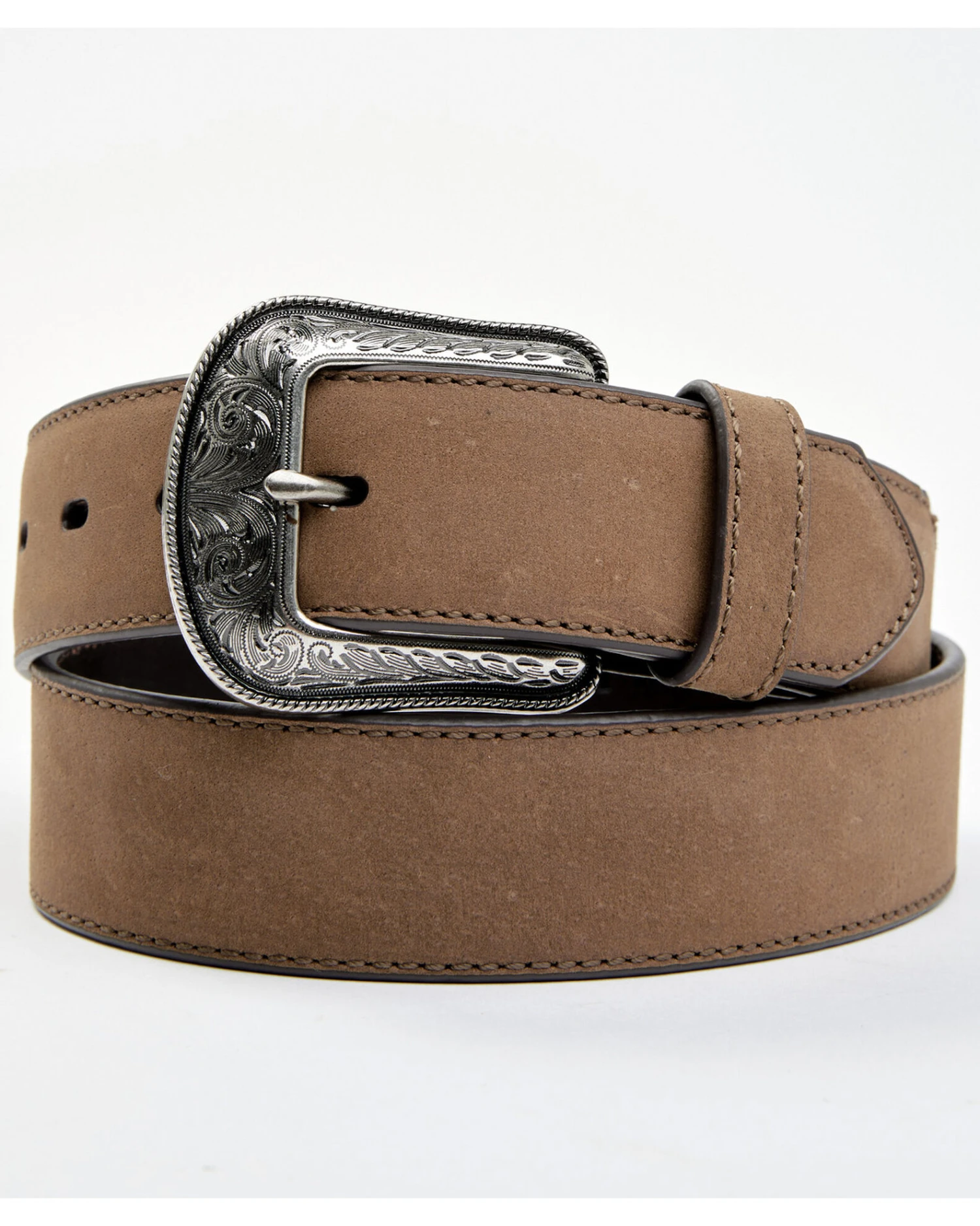 Cody James Men's Brown Casual Billet Leather Belt 1 Cody James Men's Brown Casual Billet Leather Belt