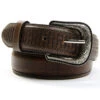 Cody James Men's Basket Weave Embossed Billet Leather Belt 