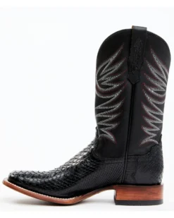 Cody James Men's Matte Python Exotic Western Boots - Broad Square Toe 9 Cody James Men's Matte Python Exotic Western Boots - Broad Square Toe -Western Denim Store 2000356759 001 P3