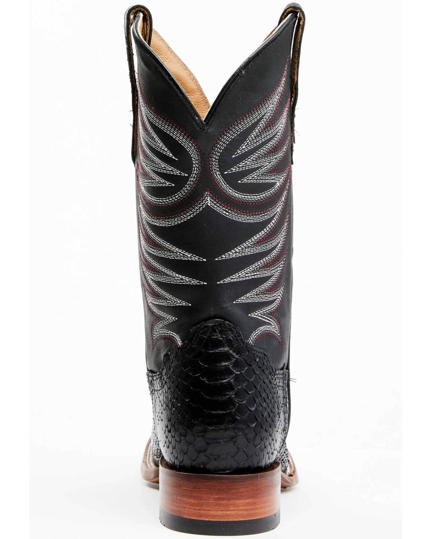 Cody James Men's Matte Python Exotic Western Boots - Broad Square Toe 5 Cody James Men's Matte Python Exotic Western Boots - Broad Square Toe - Image 5