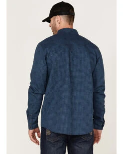 Cody James Men's FR Houndstooth Check Long Sleeve Snap Work Shirt  -Western Denim Store 2000357962 420 P4