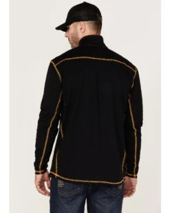 Cody James Men's FR Knit 1/4 Zip-Front Work Pullover  -Western Denim Store 2000357988 001 P4