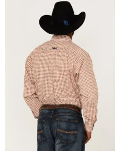 Ariat Men's Relentless Braiding Stretch Geo Print Long Sleeve Button Down Western Shirt  -Western Denim Store 2000363141 710 P4