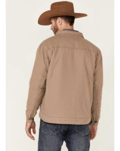 Justin Men's Solid Jackson Long Sleeve Snap Shirt Jacket  -Western Denim Store 2000363832 250 P4