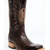 Tanner Mark Men's Shawnee Exotic Caiman Belly Western Boots - Broad Square Toe
