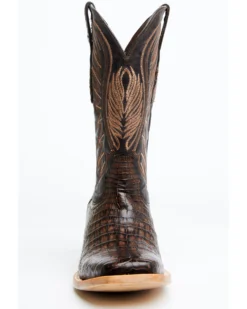 Tanner Mark Men's Shawnee Exotic Caiman Belly Western Boots - Broad Square Toe 10 Tanner Mark Men's Shawnee Exotic Caiman Belly Western Boots - Broad Square Toe -Western Denim Store 2000363915 201 P4