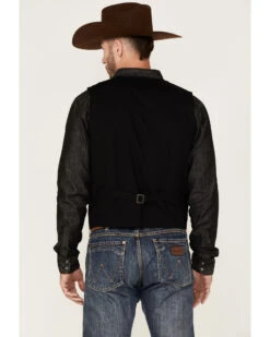 Moonshine Spirit Men's Sunday Brunch Button Down Western Vest  -Western Denim Store 2000364440 001 P4