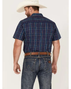 Gibson Men's Lost Leader Plaid Short Sleeve Button Down Western Shirt 7 Gibson Men's Lost Leader Plaid Short Sleeve Button Down Western Shirt -Western Denim Store 2000364663 410 P4