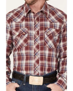 Wrangler Retro Men's Plaid Snap Western Shirt 6 Wrangler Retro Men's Plaid Snap Western Shirt -Western Denim Store 2000365976 640 P3