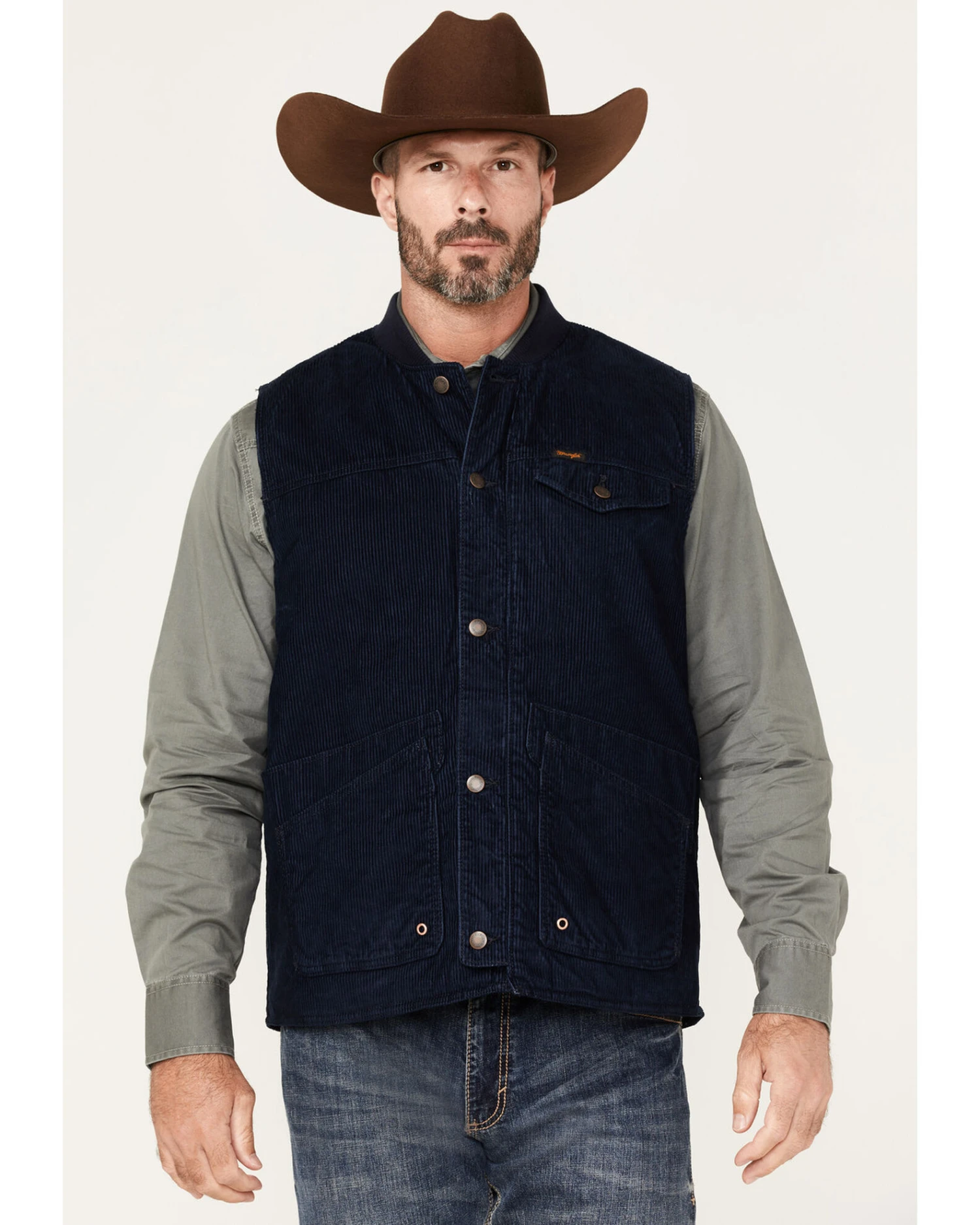 Wrangler Men's Rancher Vest 1 Wrangler Men's Rancher Vest