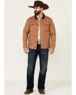 Blue Ranchwear Men's Copper Duck Canvas Button-Front Trucker Rust Jacket 7 Blue Ranchwear Men's Copper Duck Canvas Button-Front Trucker Rust Jacket -Western Denim Store 2000366613 220 P3