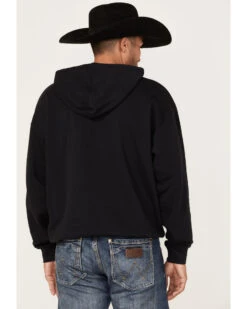 Wrangler Men's 75 Years Black Horse Graphic Hooded Sweatshirt 7 Wrangler Men's 75 Years Black Horse Graphic Hooded Sweatshirt -Western Denim Store 2000366793 001 P4