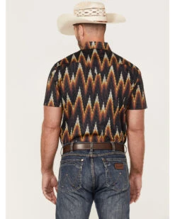 Dale Brisby Men's Digital Print Short Sleeve Snap Western Shirt  -Western Denim Store 2000367864 022 P4