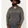 Hooey Men's Stevie 1/4 Snap Pullover