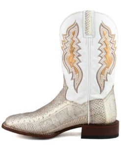 Dan Post Men's Exotic Water Snake Western Boots - Broad Square Toe -Western Denim Store 2000370748 101 P3