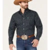 Ariat Men's Beckham Diamond Geo Print Button Down Western Shirt 