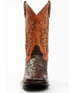 Cody James Men's Sienna Genuine Ostrich Exotic Western Boots - Broad Square Toe  -Western Denim Store 2000371861 200 P4
