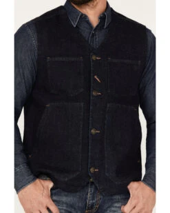 Blue Ranchwear Men's Duck Vest -Western Denim Store 2000373316 420 P3