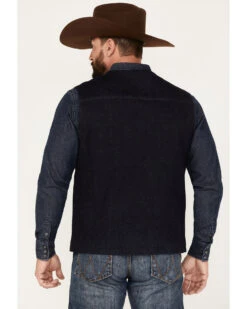 Blue Ranchwear Men's Duck Vest -Western Denim Store 2000373316 420 P4