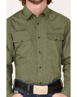 Gibson Men's Elderflower Geo Print Snap Western Shirt 6 Gibson Men's Elderflower Geo Print Snap Western Shirt -Western Denim Store 2000374027 300 P3