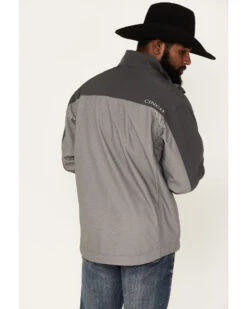 Cinch Men's Textured Logo Softshell Colorblock CC Jacket  -Western Denim Store 2000375169 020 P4