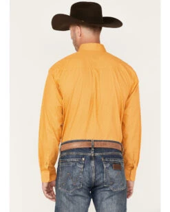 Cinch Men's All-Over Box Print Button Down Western Shirt  -Western Denim Store 2000375254 710 P4