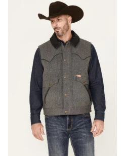 Western Denim Store 19 Powder River Outfitters Men's Heathered Wool Vest