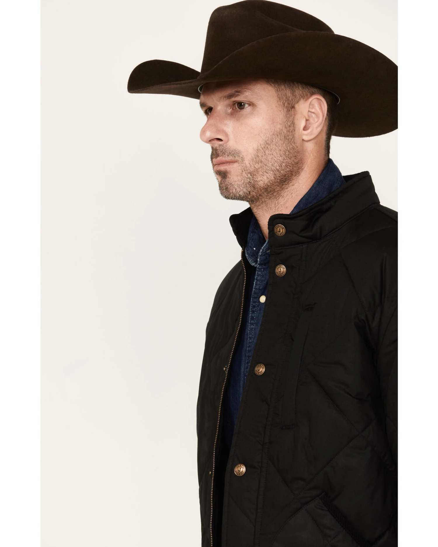 Justin Men's Broken Arrow Matte Quilted Jacket 3 Justin Men's Broken Arrow Matte Quilted Jacket - Image 3