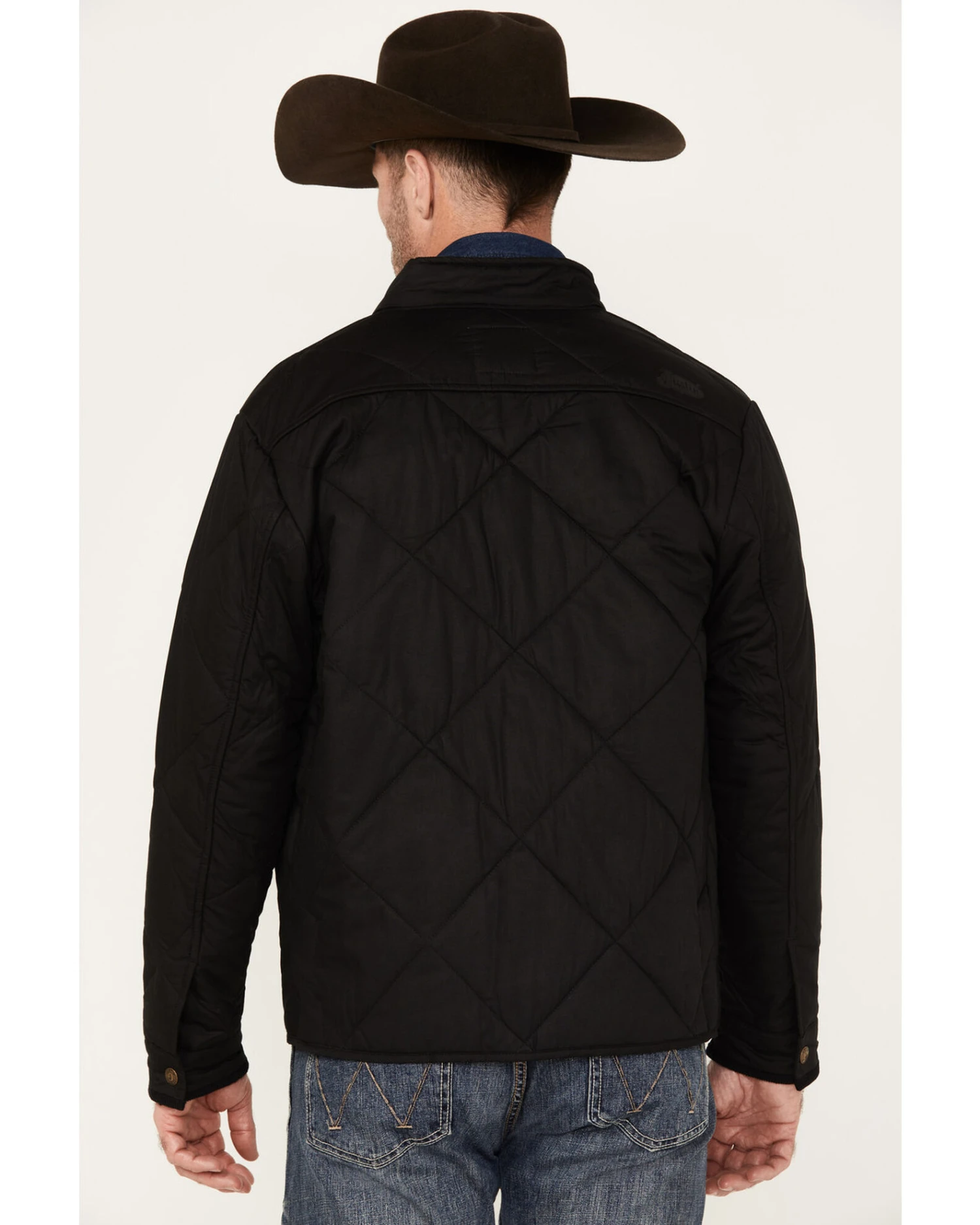 Justin Men's Broken Arrow Matte Quilted Jacket 4 Justin Men's Broken Arrow Matte Quilted Jacket - Image 4