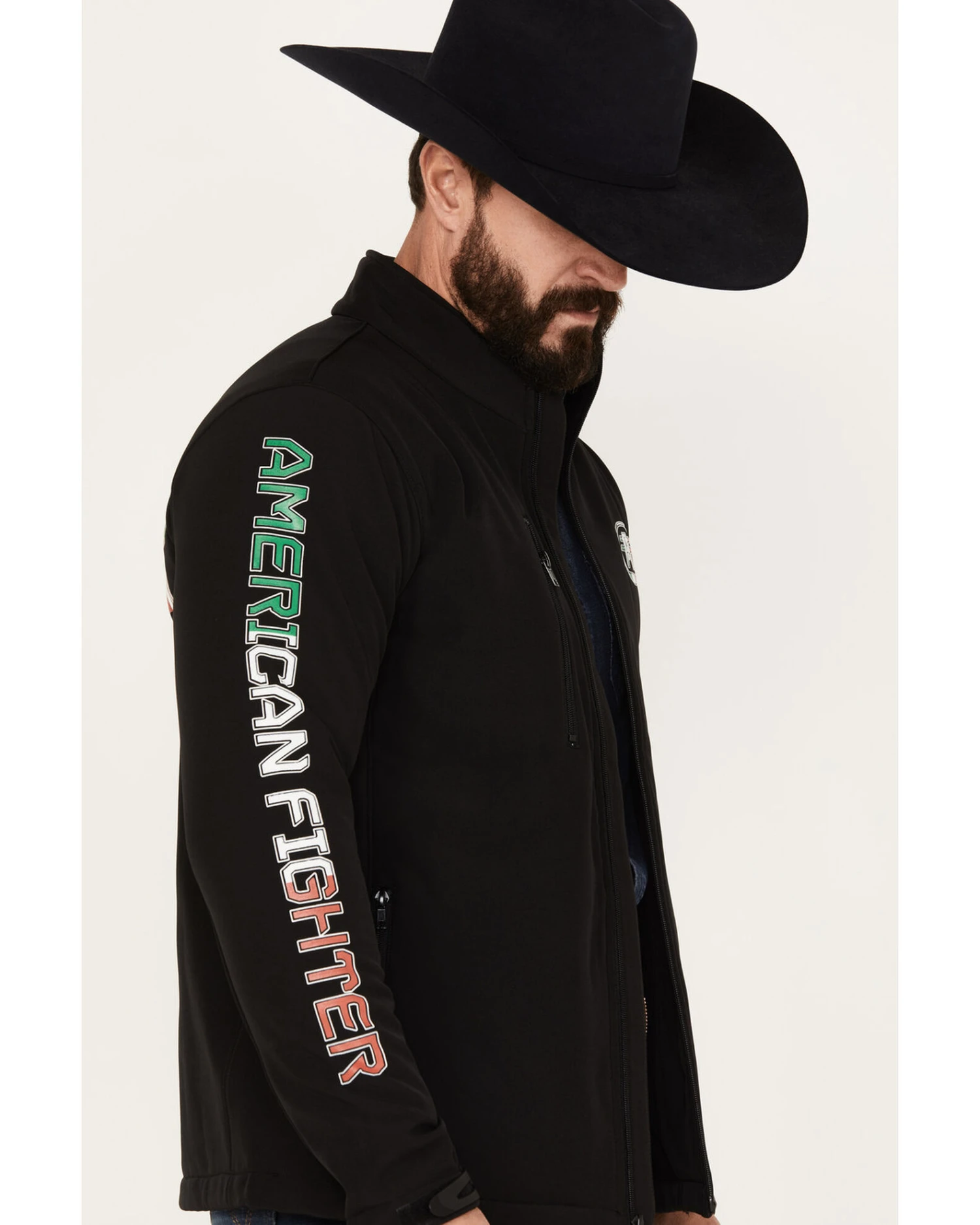 American Fighter Men's Plateau Softshell Jacket 2 American Fighter Men's Plateau Softshell Jacket - Image 2