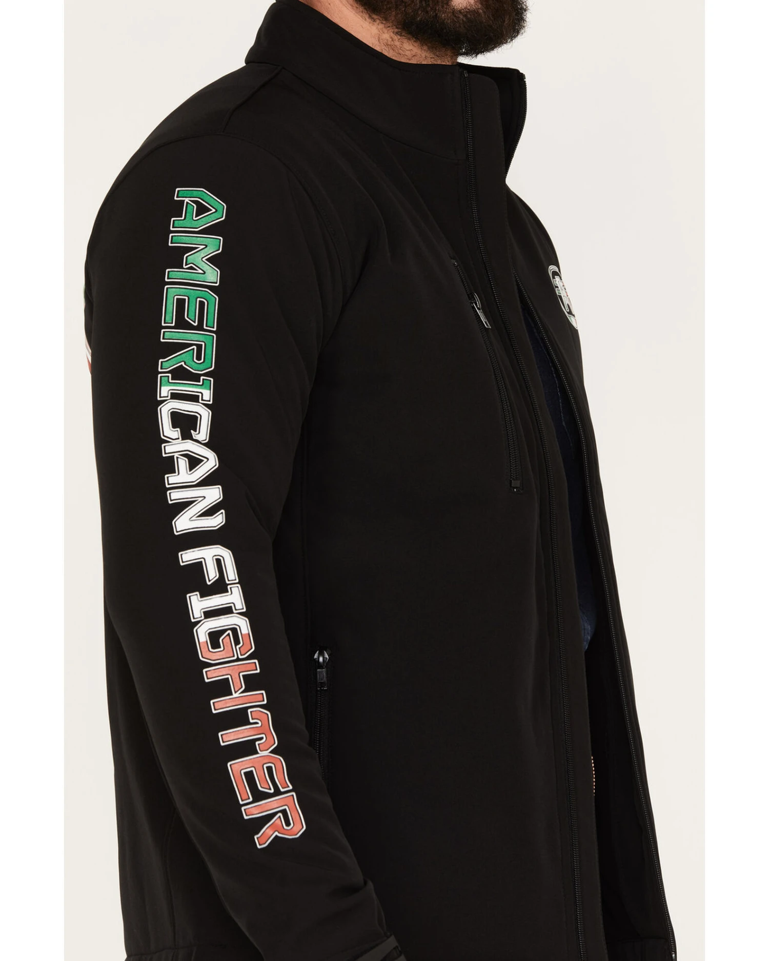 American Fighter Men's Plateau Softshell Jacket 3 American Fighter Men's Plateau Softshell Jacket - Image 3