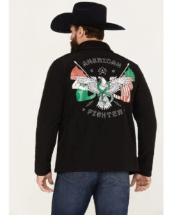 American Fighter Men's Plateau Softshell Jacket 7 American Fighter Men's Plateau Softshell Jacket -Western Denim Store 2000377237 001 P4