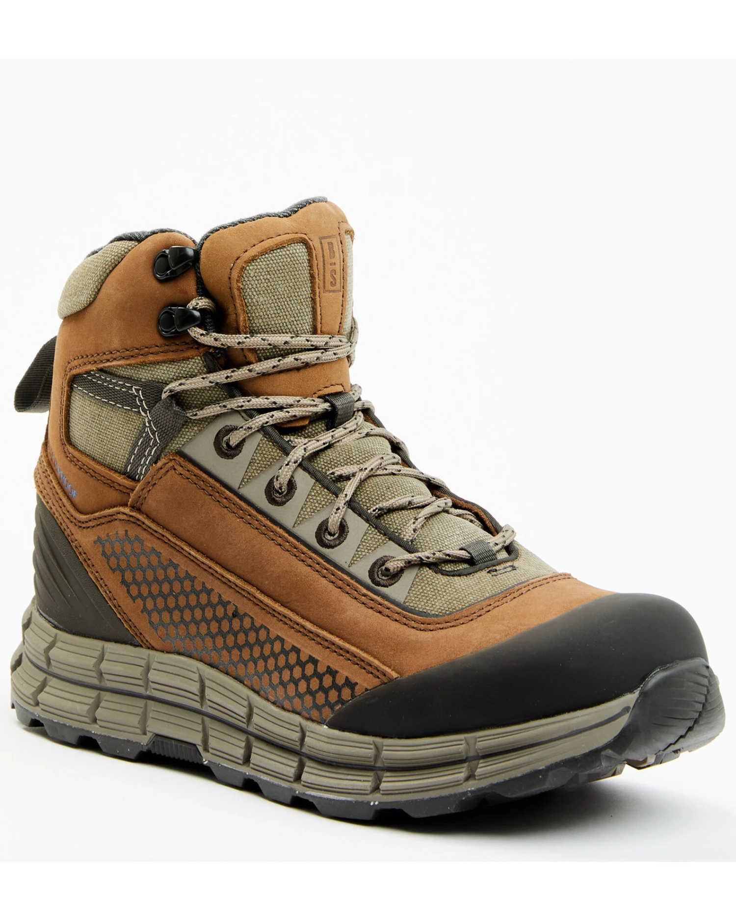 Brothers & Sons Men's 5.5" Waterproof Hiker Work Boots - Soft Toe 1 Brothers & Sons Men's 5.5" Waterproof Hiker Work Boots - Soft Toe