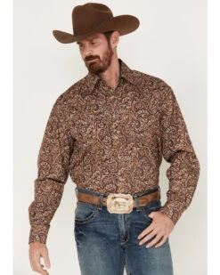 Stetson Men's Paisley Long Sleeve Snap Shirt