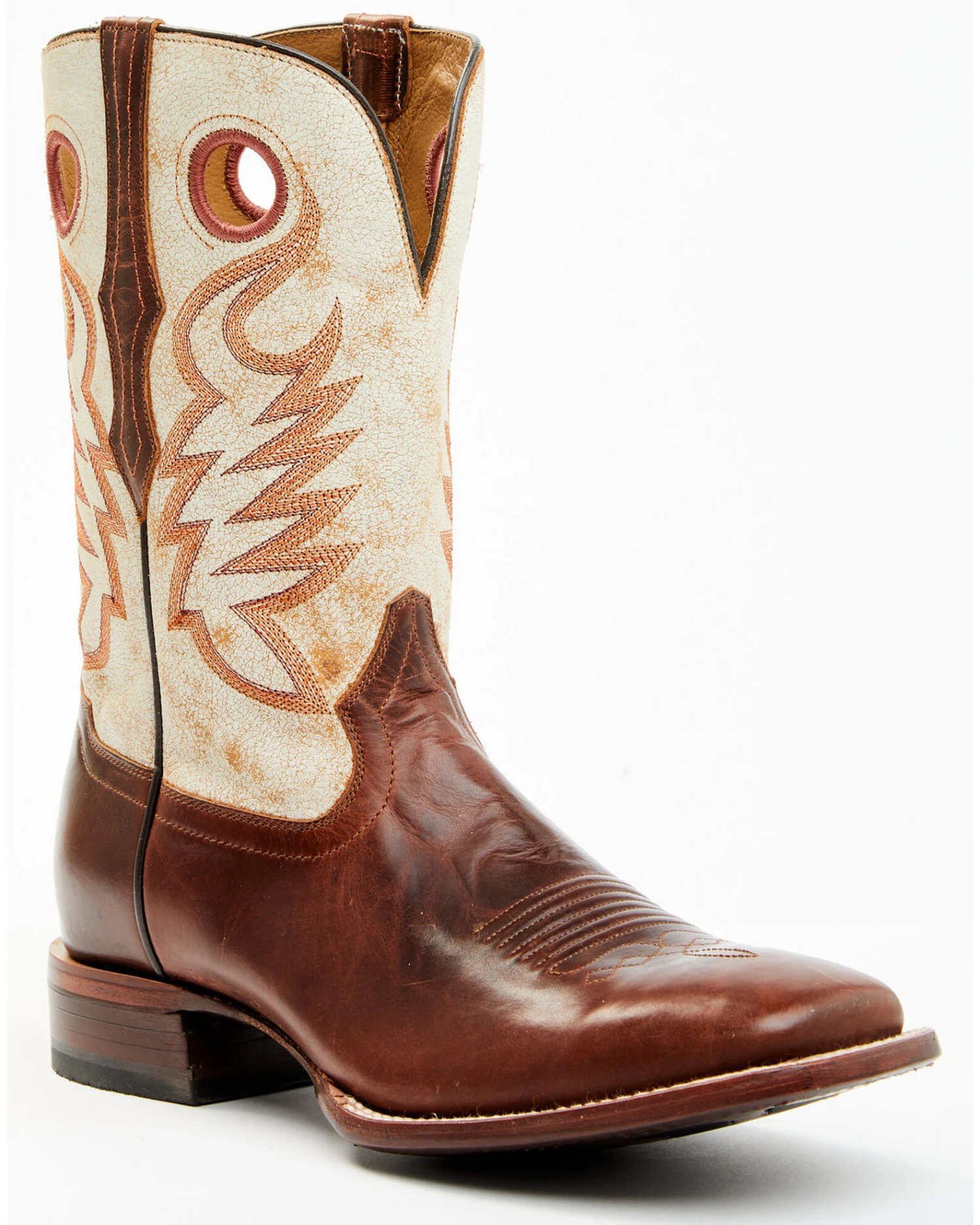 Cody James Men's Union Bone Western Performance Boots - Broad Square Toe 1 Cody James Men's Union Bone Western Performance Boots - Broad Square Toe